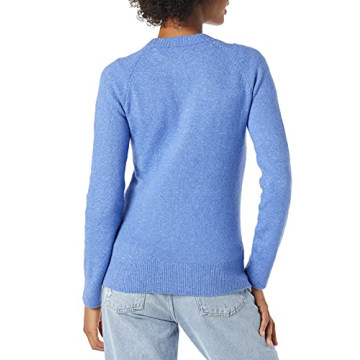 Classic Soft Touch Long-Sleeve Crewneck Sweater for Women
