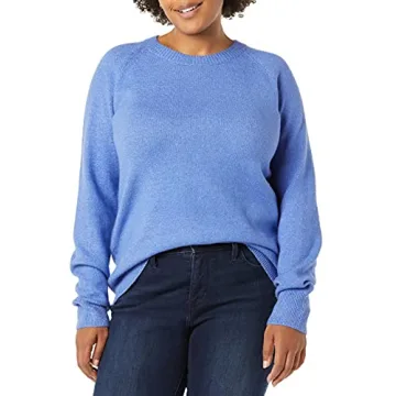 Classic Soft Touch Long-Sleeve Crewneck Sweater for Women