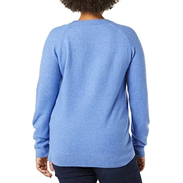 Classic Soft Touch Long-Sleeve Crewneck Sweater for Women