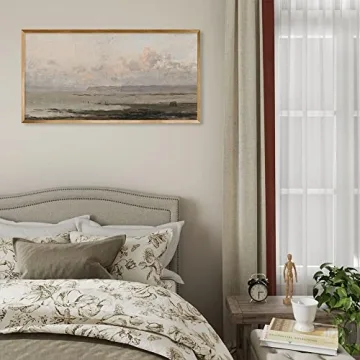 Vintage Farmhouse Canvas Wall Art for Bedroom Decor