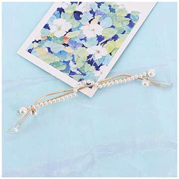 Testudineus No Lens Diamond Eyeglasses Decor Retro Half Glasses Frame Women Metal Without Lens Glasses