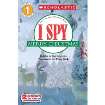 Engaging Early Reading Adventure with I Spy Merry Christmas