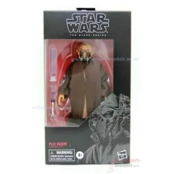 STAR WARS The Black Series Plo Koon 6" Scale The Clone Wars Action Figure