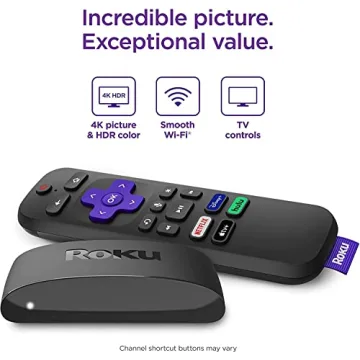 Roku Express 4K+ Streaming Media Player with Voice Remote