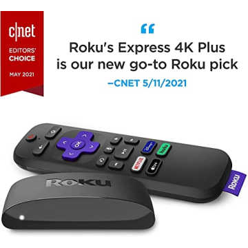 Roku Express 4K+ Streaming Media Player with Voice Remote