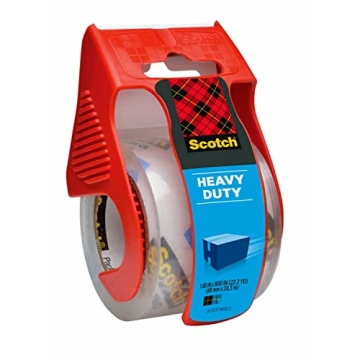Scotch Heavy Duty Shipping Packing Tape - Strong & Reliable