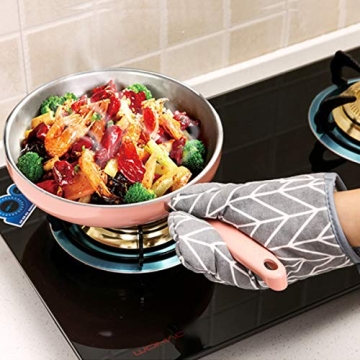 Win Change Oven Mitts and Potholders Set for Cooking