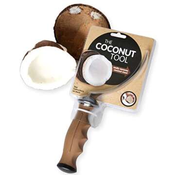The Coconut Tool Stainless Steel Coconut Meat Removal Knife