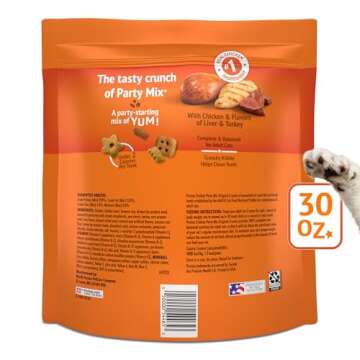 Purina Friskies Cat Treats, Party Mix Original Crunch - 30 oz. Pouch