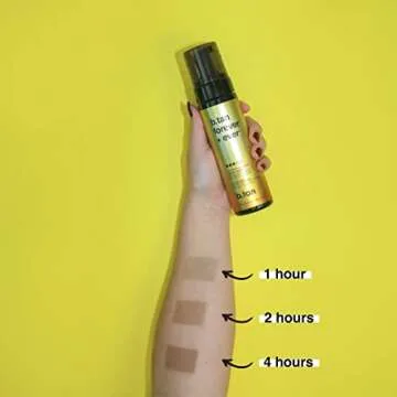 b.tan Ultra Long Lasting Self Tanner | b.tan Forever & Ever - Lasts Up to 11 Days, Fast Self Tanning, 1 Hour Sunless Tanner Mousse, No Fake Tan Smell, No Added Nasties, Vegan, Cruelty Free, 6.7 Fl Oz