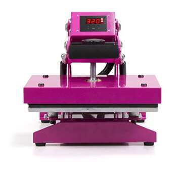 XGATML Pink Craft Heat Press - Reliable, Precise and Stylish for Crafters!