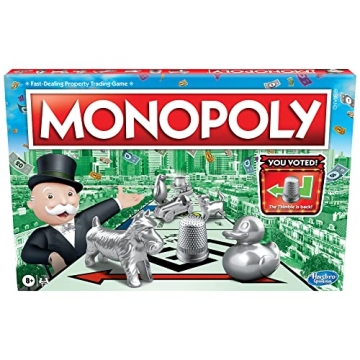 Monopoly Board Game for Family Fun, 2-6 Players