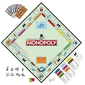 Monopoly Board Game for Family Fun, 2-6 Players