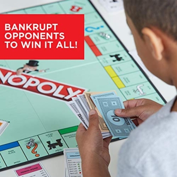 Monopoly Board Game for Family Fun, 2-6 Players