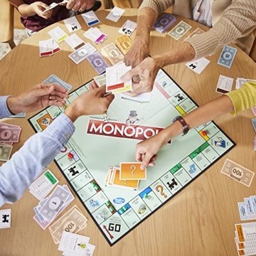 Monopoly Board Game for Family Fun, 2-6 Players
