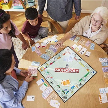 Monopoly Board Game for Family Fun, 2-6 Players