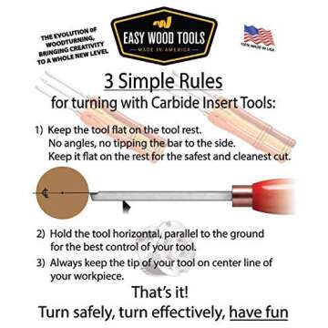 Easy Wood Tools Easy Detailer - Precision Woodturning Tool