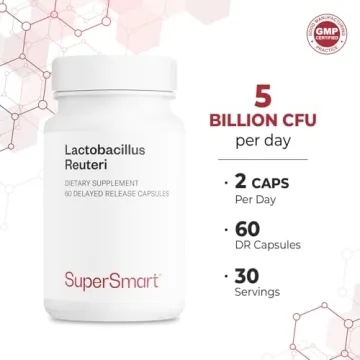 Lactobacillus Reuteri Probiotic for Gut Health - 60 Capsules