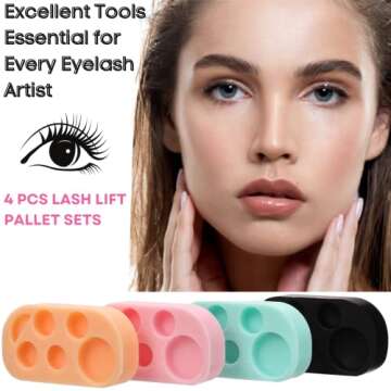 Multifunctional Lash Lift Palette for Professionals