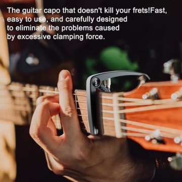 HooztPro Guitar Capo for Acoustic and Electric Guitars