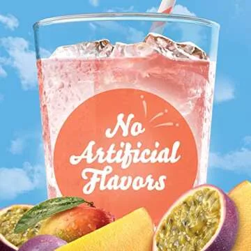 Crystal Light Liquid Mango Passionfruit Naturally Flavored Drink Mix, 1.62 fl oz Bottle