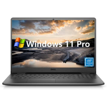 Dell Inspiron 3000 Business Laptop with 15.6" HD Display and Intel Celeron Processor