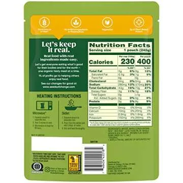 SEEDS OF CHANGE Organic Quinoa & Rice Blend 8.5 Oz Pack of 6