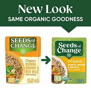 SEEDS OF CHANGE Organic Quinoa & Rice Blend 8.5 Oz Pack of 6
