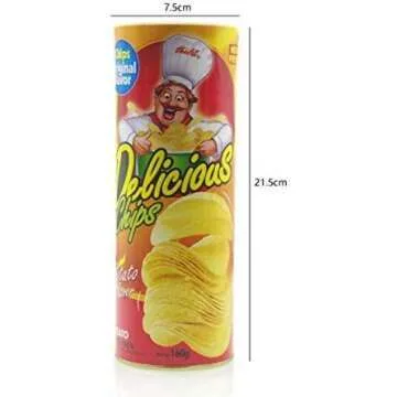 Potato Chip Can Prank Toy - Scary Jump Snake Surprise