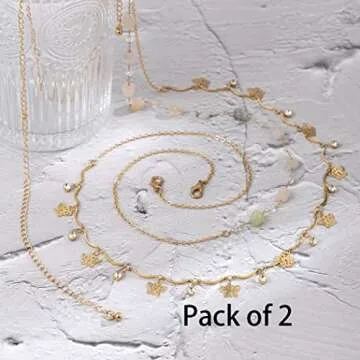 Stylish Adjustable Beaded Waist Chain - Boho Body Jewelry