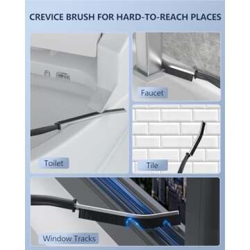 Leebein 10-in-1 Electric Toilet Brush with Refills