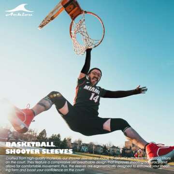 Achiou UV Protection Arm Sleeves for Men and Women Cooling