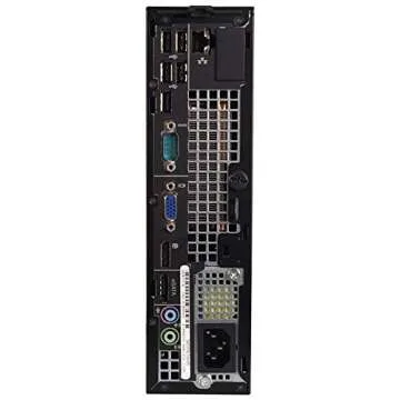 DELL Desktop Computer Package with 22' Monitor, Intel Core 2 Duo 3.0G, 8G DDR3, 120G SSD, VGA, DP, Windows 10, 64 bit-Multi Language Support-English/Spanish/French (C2D)(Renewed)