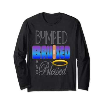 Bumped Bruised And Blessed LOGO Long Sleeve T-Shirt—Celebrate Your Journey