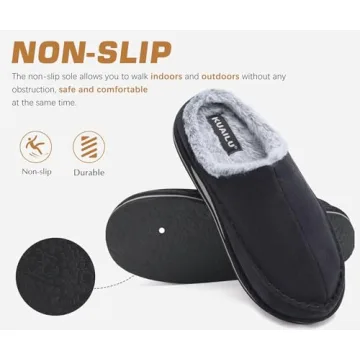 Comfortable Orthopedic Suede Slippers for Men