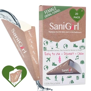 SaniGirl Female Urination Device | On-the-Go Pee Funnel