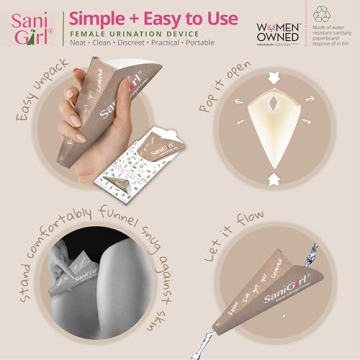 SaniGirl Female Urination Device | On-the-Go Pee Funnel