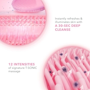 FOREO LUNA mini 3 Bundle - Premium Facial Cleansing Brush + Double Cleansing Kit - LUNA Micro-Foam Cleanser 2.0 0.67 fl.oz + LUNA Cleansing Balm 2.5 fl.oz