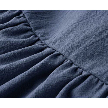 Lymanchi Kid Girl Dress Summer Linen Halter Casual Style