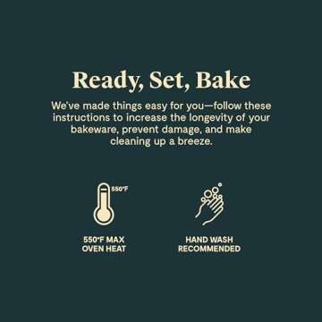 Caraway Non-Stick Ceramic Baking Sheet Duo - Naturally Slick Ceramic Coating - Non-Toxic, PTFE & PFOA Free - 18 x 13" Large & 15 x 10" Medium - Navy