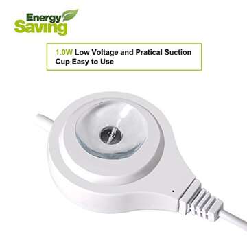 Aquarium Air Pump Chialstar Quietest Super Energy Saving 1.0W 15 Gallon Aquarium Pump for Fish Tank Oxygen Pump with Air Big Stone and Silicone Air Tube