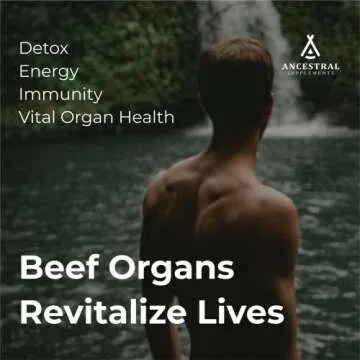 Ancestral Supplements Starter Pack, Grass Fed Beef Liver Capsules, Organ Capsules, Bone and Marrow Capsules, Non-GMO