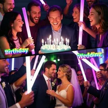 Custom LED Foam Glow Sticks for Vibrant Celebrations