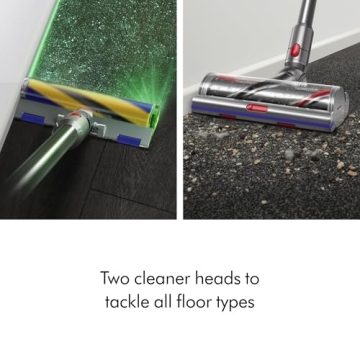 Dyson V15 Detect Plus Cordless Vacuum, Yellow/Nickel