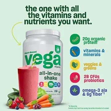 Vega Organic All-in-One Vegan Protein Powder Chocolate