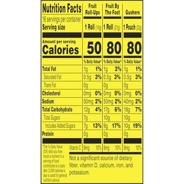 Fruit Snacks Variety Pack for Kids - 16 Count