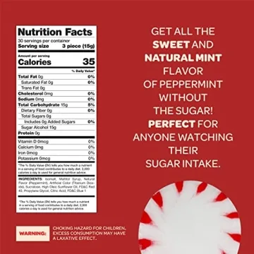 Sugar-Free Starlight Peppermint Mints - 1 Pound Pack