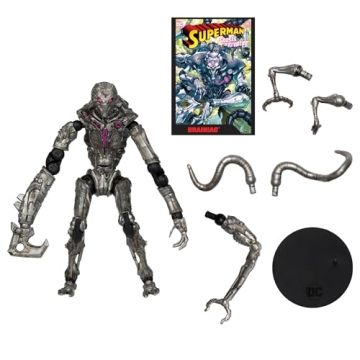 McFarlane Brainiac 7in Action Figure for Collectors