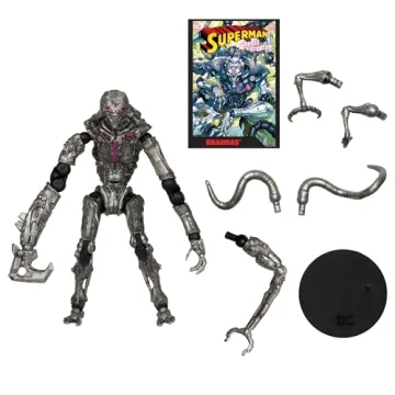 McFarlane Brainiac 7in Action Figure for Collectors