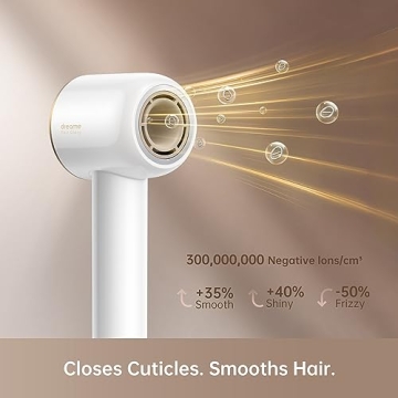 Fast Drying dreame Glory Hair Dryer for Healthy Hair Care